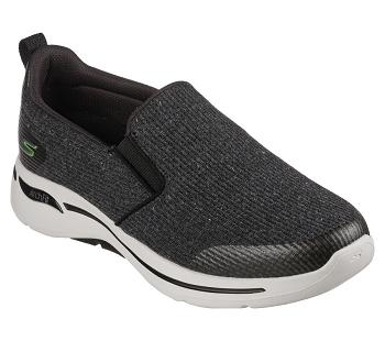 Black Skechers GOwalk Arch Fit - Our Earth | 77750_USA