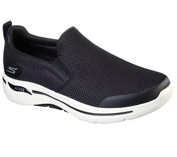 Black Skechers GOwalk Arch Fit - Togpath | 5682L_USA