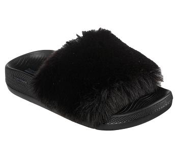 Black Skechers Hyper Slide - Sweet Kiss | 4480L_USA