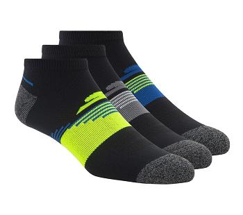 Black Skechers Low Cut Ankle - 3 Pack | 1939B_USA