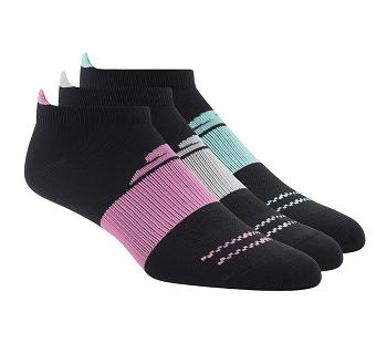 Black Skechers Low Cut Heel Tab - 3 Pack | 3297G_USA