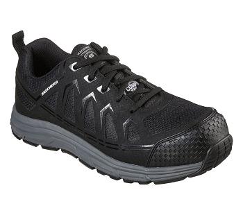 Black Skechers Malad Comp Toe | 41610_USA