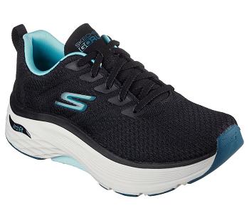 Black Skechers Max Cushioning Arch Fit | 7544W_USA