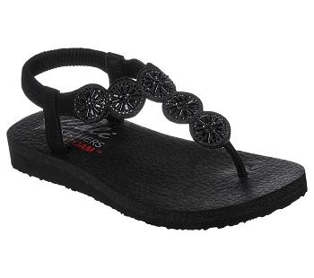 Black Skechers Meditation - Sweet Sparkle | 5580C_USA