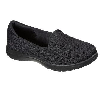 Black Skechers On the GO Flex - Charm | 6049D_USA