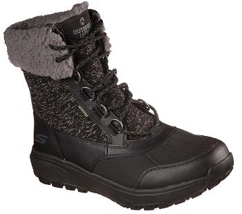 Black Skechers On the GO Outdoor Ultra - Hillcrest | 2407B_USA
