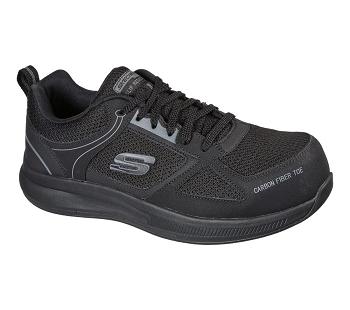Black Skechers Pulser SR Carbon Fiber Toe | 40610_USA