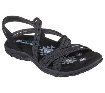 Black Skechers Reggae Slim - Turn It Up | 4876L_USA