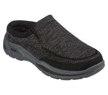 Black Skechers Relaxed Fit: Arch Fit Motley - Gonvick | 1943E_USA