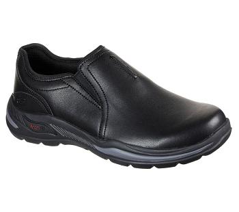 Black Skechers Relaxed Fit: Arch Fit Motley - Orago | 2068L_USA