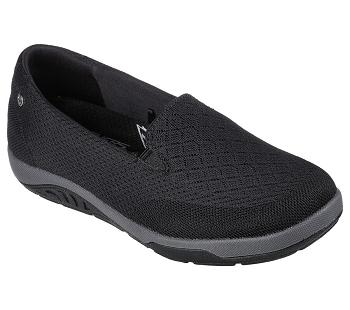 Black Skechers Relaxed Fit: Arch Fit Reggae Cup - Rivers | 27634_USA