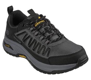 Black Skechers Relaxed Fit: Arch Fit Ripple - Rialdo | 5033B_USA