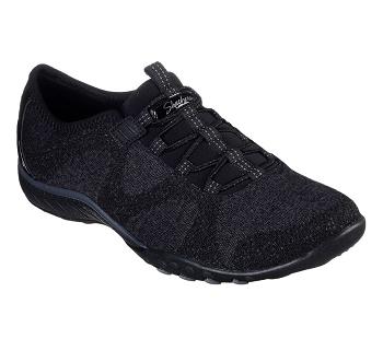 Black Skechers Relaxed Fit: Breathe-Easy - Opportuknity | 3524L_USA