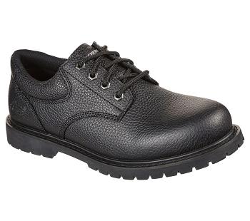 Black Skechers Relaxed Fit: Cottonwood - Jaken SR | 6061P_USA