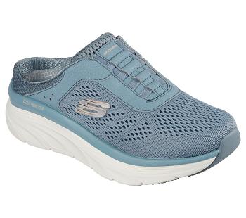 Black Skechers Relaxed Fit: D'Lux Walker - Calm Aura | 3323G_USA