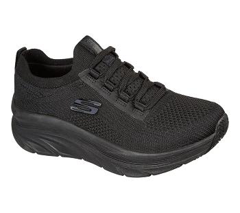Black Skechers Relaxed Fit: D'Lux Walker SR - Ozema | 4046C_USA