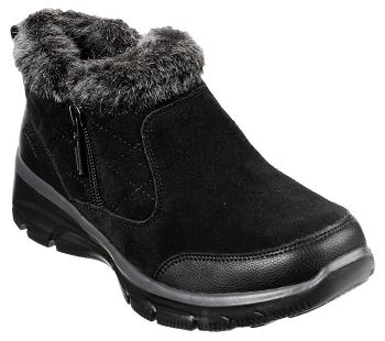 Black Skechers Relaxed Fit: Easy Going - Girl Crush | 1516L_USA