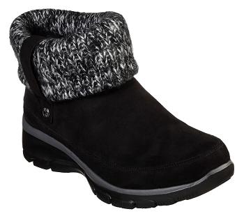 Black Skechers Relaxed Fit: Easy Going - Heighten | 1566L_USA