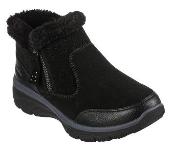 Black Skechers Relaxed Fit: Easy Going - Perfect Snuggle | 7413P_USA