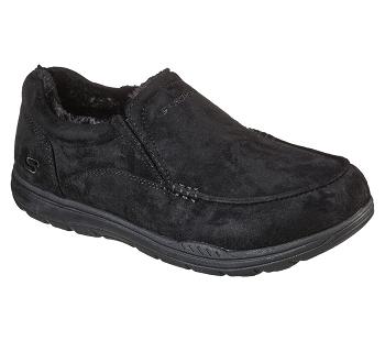 Black Skechers Relaxed Fit: Expected X - Larmen | 8008A_USA