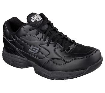 Black Skechers Relaxed Fit: Felton SR | 6736K_USA