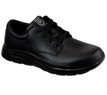 Black Skechers Relaxed Fit: Flex Advantage - Fourche SR | 6586L_USA