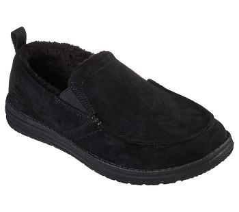 Black Skechers Relaxed Fit: Melson - Willmore | 7658L_USA