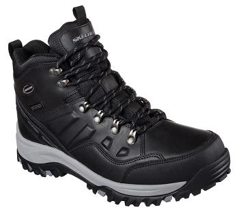 Black Skechers Relaxed Fit: Relment - Traven | 2758K_USA