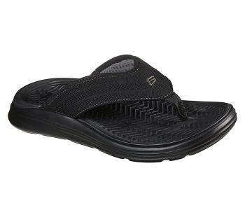 Black Skechers Relaxed Fit: Sargo - Point Vista | 6758A_USA