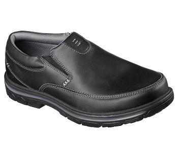 Black Skechers Relaxed Fit: Segment - The Search | 4257E_USA