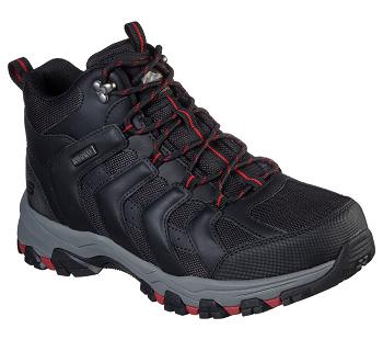 Black Skechers Relaxed Fit: Selmen - Relodge | 3208S_USA