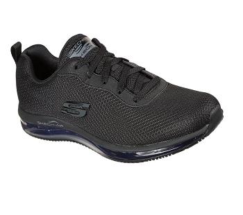 Black Skechers Relaxed Fit: Skech-Air SR | 4371P_USA