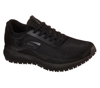 Black Skechers Relaxed Fit: Squad SR - Glistle | 49710_USA