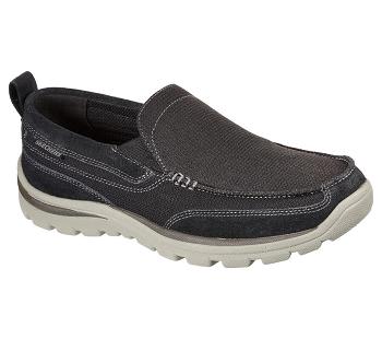 Black Skechers Relaxed Fit: Superior - Milford | 41934_USA
