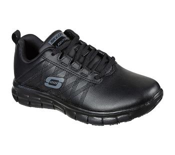 Black Skechers Relaxed Fit: Sure Track - Erath SR | 4546B_USA
