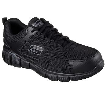 Black Skechers Relaxed Fit: Telfin - Sanphet SR | 6811Q_USA