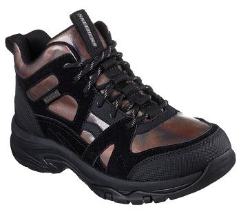 Black Skechers Relaxed Fit: Trego - Brilliant Hue | 2152R_USA