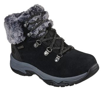 Black Skechers Relaxed Fit: Trego - Falls Finest | 6842W_USA