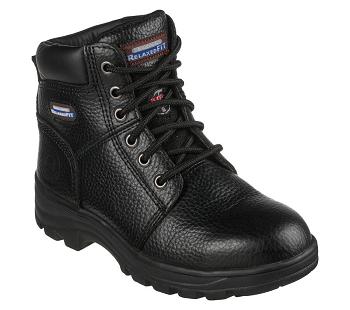 Black Skechers Relaxed Fit: Workshire - Peril ST | 54713_USA