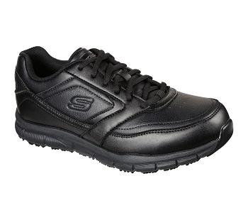 Black Skechers Relaxed Fit®: Nampa SR | 6886B_USA