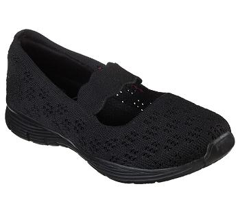 Black Skechers Seager - Simple Things | 3588A_USA