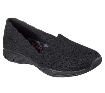 Black Skechers Seager - Stat | 3638A_USA