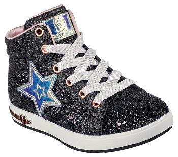 Black Skechers Shoutouts 2.0 - Starry Glam | 3545X_USA