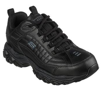 Black Skechers Soft Stride - Fambli SR | 6436L_USA