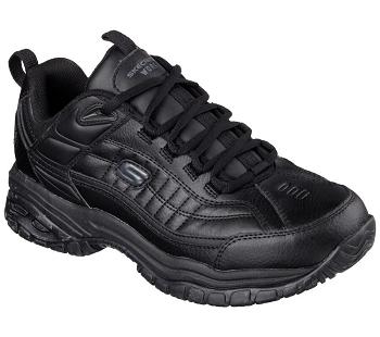 Black Skechers Soft Stride - Galley | 6911G_USA
