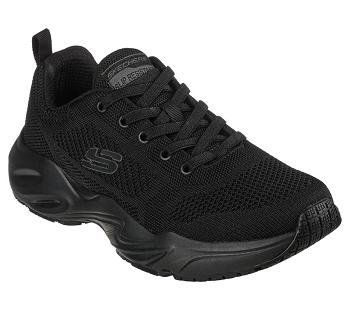 Black Skechers Stamina Airy SR | 6411B_USA