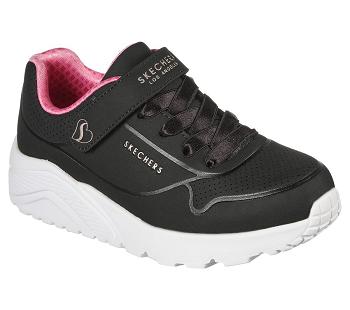 Black Skechers Uno Lite | 6145X_USA