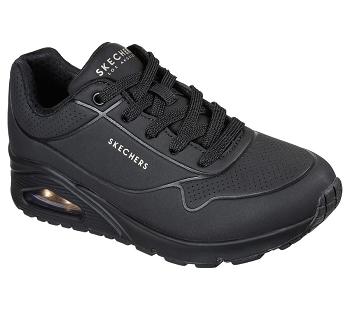 Black Skechers Uno - Stand On Air | 1849P_USA