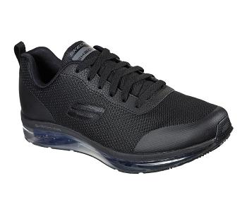 Black Skechers Work Relaxed Fit: Skech-Air - Chamness SR | 2736L_USA