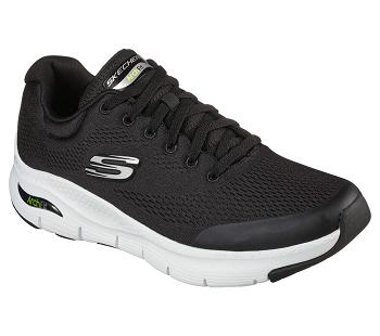 Black / White Skechers Arch Fit | 5714R_USA